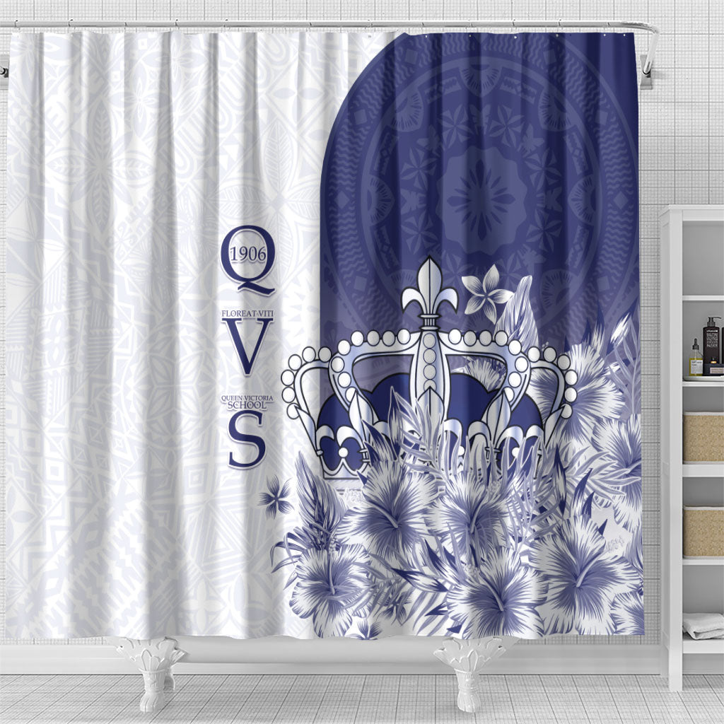 Fiji Queen Victoria School 1906 Shower Curtain Floreat Viti