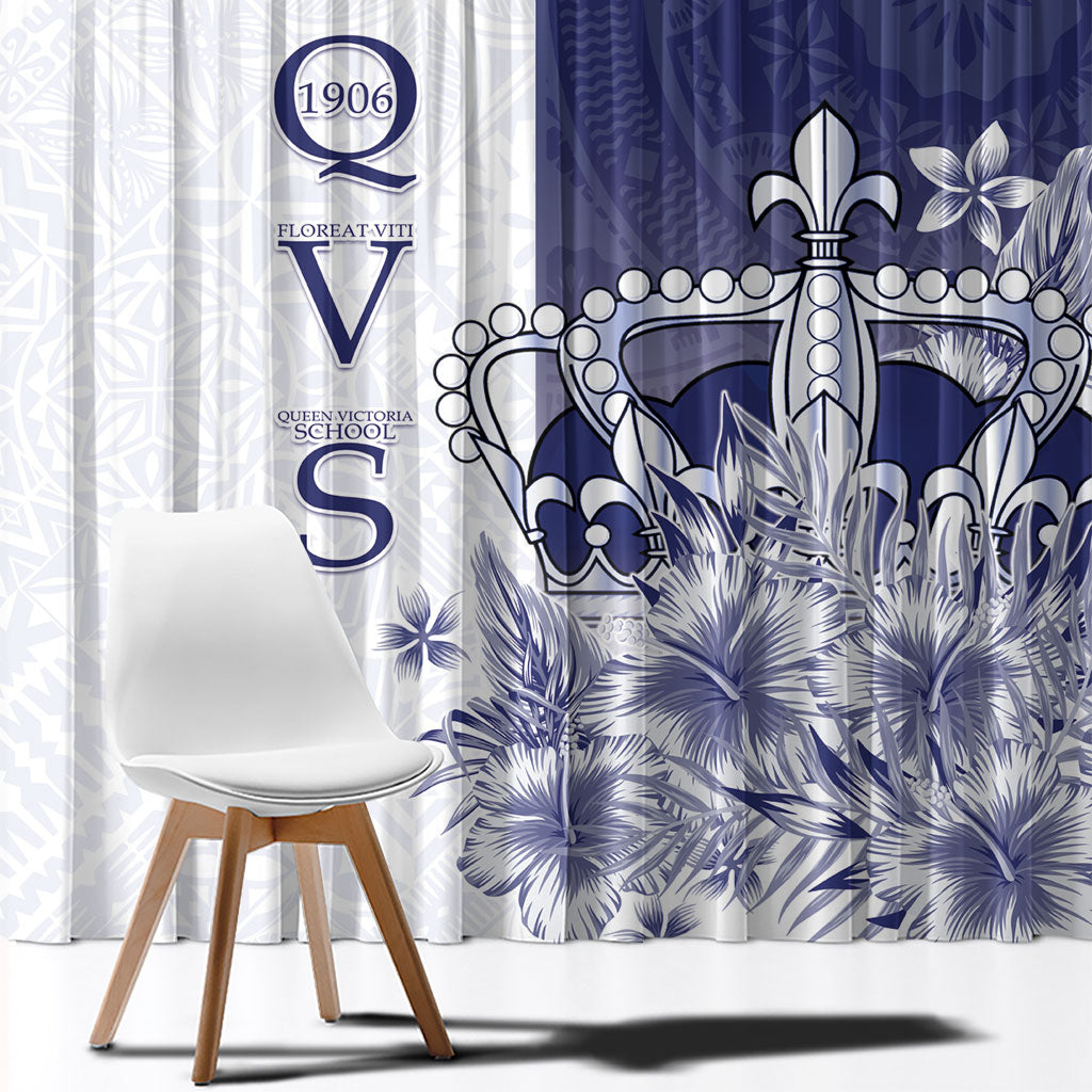 Fiji Queen Victoria School 1906 Window Curtain Floreat Viti LT05 - Polynesian Pride