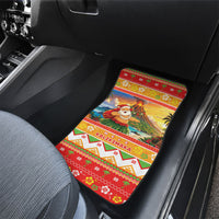 Hawaii Volcano Christmas Car Mats Have An Explosive Christmas LT05 - Polynesian Pride