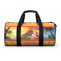 Hawaii Volcano Christmas Duffle Bag Have An Explosive Christmas LT05 One size Red - Polynesian Pride