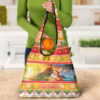 Hawaii Volcano Christmas Grocery Bag Have An Explosive Christmas LT05 - Polynesian Pride