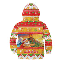 Hawaii Volcano Christmas Kid Hoodie Have An Explosive Christmas