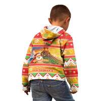 Hawaii Volcano Christmas Kid Hoodie Have An Explosive Christmas