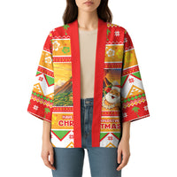 Hawaii Volcano Christmas Kimono Have An Explosive Christmas LT05 - Polynesian Pride