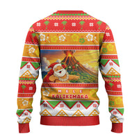 Hawaii Volcano Christmas Ugly Christmas Sweater Have An Explosive Christmas