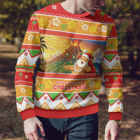 Hawaii Volcano Christmas Ugly Christmas Sweater Have An Explosive Christmas