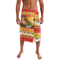 Hawaii Volcano Christmas Lavalava Have An Explosive Christmas LT05 Red - Polynesian Pride