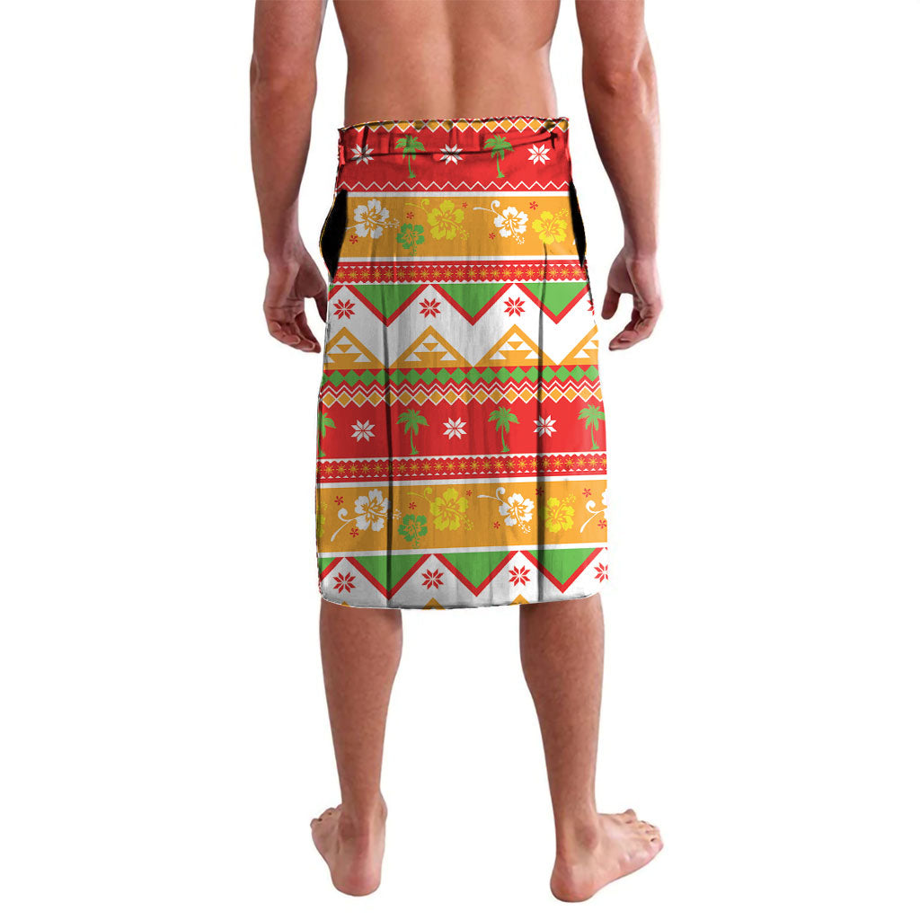 Hawaii Volcano Christmas Lavalava Have An Explosive Christmas LT05 - Polynesian Pride