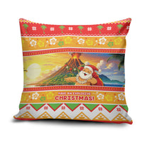 Hawaii Volcano Christmas Pillow Cover Have An Explosive Christmas LT05 Red - Polynesian Pride