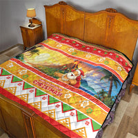 Hawaii Volcano Christmas Quilt Have An Explosive Christmas LT05 - Polynesian Pride