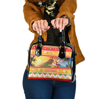 Hawaii Volcano Christmas Shoulder Handbag Have An Explosive Christmas LT05 One Size Red - Polynesian Pride