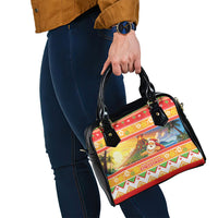 Hawaii Volcano Christmas Shoulder Handbag Have An Explosive Christmas LT05 - Polynesian Pride