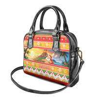 Hawaii Volcano Christmas Shoulder Handbag Have An Explosive Christmas LT05 - Polynesian Pride