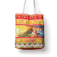 Hawaii Volcano Christmas Tote Bag Have An Explosive Christmas LT05 - Polynesian Pride