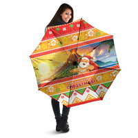 Hawaii Volcano Christmas Umbrella Have An Explosive Christmas LT05 - Polynesian Pride