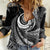 Personalised New Zealand Bungy Jumping Women Casual Shirt Maori Pattern LT05 Female Black - Polynesian Pride
