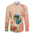 Hawaii Kauai Na Pali Coast Landscape Family Matching Puletasi and Hawaiian Shirt
