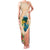 Hawaii Kauai Na Pali Coast Landscape Family Matching Tank Maxi Dress and Hawaiian Shirt