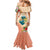 Hawaii Kauai Na Pali Coast Landscape Mermaid Dress