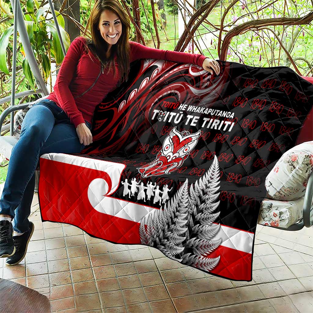 Aotearoa Toitu He Whakaputanga Quilt Toitu Te Tiriti O Waitangi LT05 - Polynesian Pride