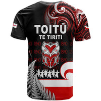 Aotearoa Toitu He Whakaputanga T Shirt Toitu Te Tiriti O Waitangi