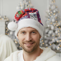 Wallis And Futuna Christmas Santa Hat Festive Beach Vibes - Polynesian Pride