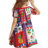 Wallis And Futuna Christmas Family Matching Tank Maxi Dress and Hawaiian Shirt Festive Beach Vibes - Polynesian Pride