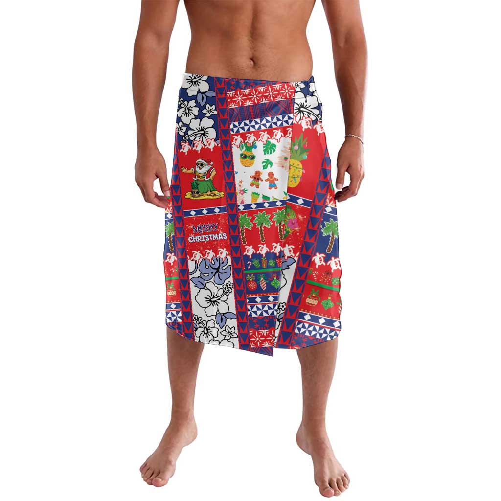 Wallis And Futuna Christmas Lavalava Festive Beach Vibes - Polynesian Pride