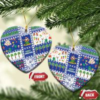 Northern Mariana Islands Christmas Ceramic Ornament Festive Beach Vibes - Polynesian Pride