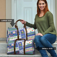 Northern Mariana Islands Christmas Travel Bag Festive Beach Vibes - Polynesian Pride