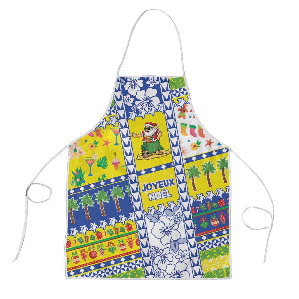 New Caledonia Christmas Apron Festive Beach Vibes - Polynesian Pride