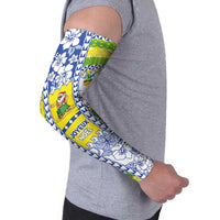 New Caledonia Christmas Arm Sleeves Festive Beach Vibes - Polynesian Pride