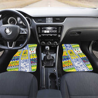 New Caledonia Christmas Car Mats Festive Beach Vibes - Polynesian Pride
