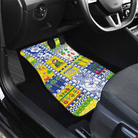 New Caledonia Christmas Car Mats Festive Beach Vibes - Polynesian Pride