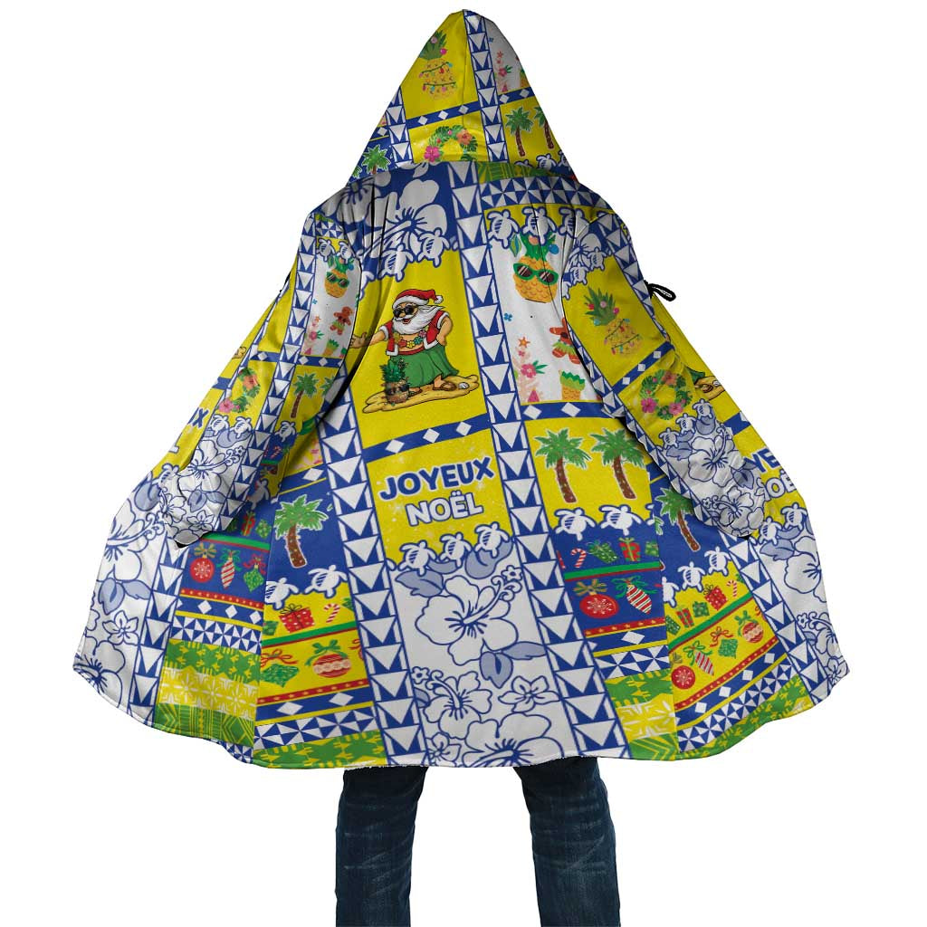 New Caledonia Christmas Cloak Festive Beach Vibes - Polynesian Pride