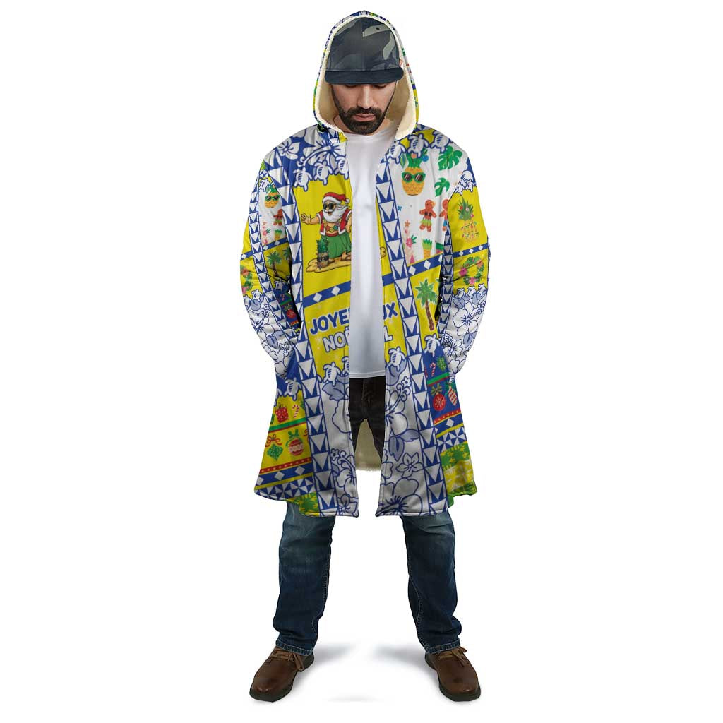 New Caledonia Christmas Cloak Festive Beach Vibes - Polynesian Pride