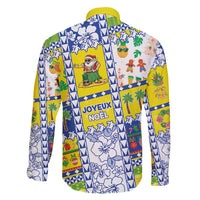 New Caledonia Christmas Family Matching Long Sleeve Bodycon Dress and Hawaiian Shirt Festive Beach Vibes - Polynesian Pride