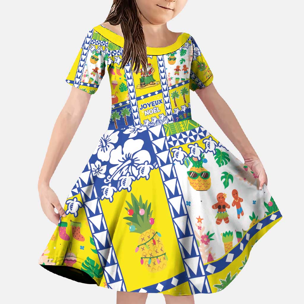 New Caledonia Christmas Family Matching Summer Maxi Dress and Hawaiian Shirt Festive Beach Vibes - Polynesian Pride