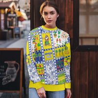 New Caledonia Christmas Ugly Christmas Sweater Festive Beach Vibes - Polynesian Pride