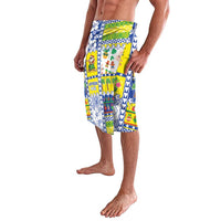 New Caledonia Christmas Lavalava Festive Beach Vibes - Polynesian Pride