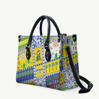 New Caledonia Christmas Leather Bag Festive Beach Vibes - Polynesian Pride