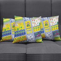 New Caledonia Christmas Pillow Cover Festive Beach Vibes - Polynesian Pride