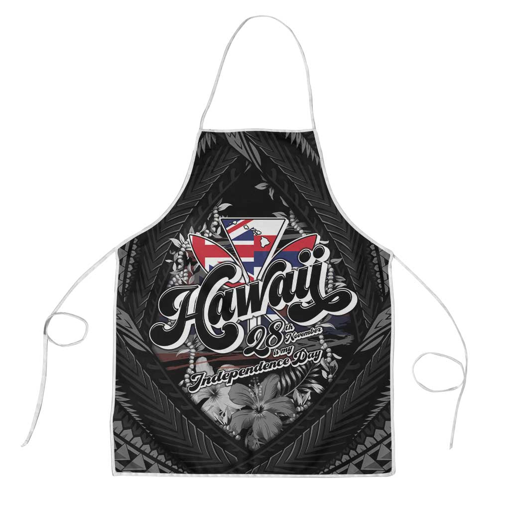 Hawaii November 28th Apron Kanaka Maoli Tribal Pattern - Polynesian Pride