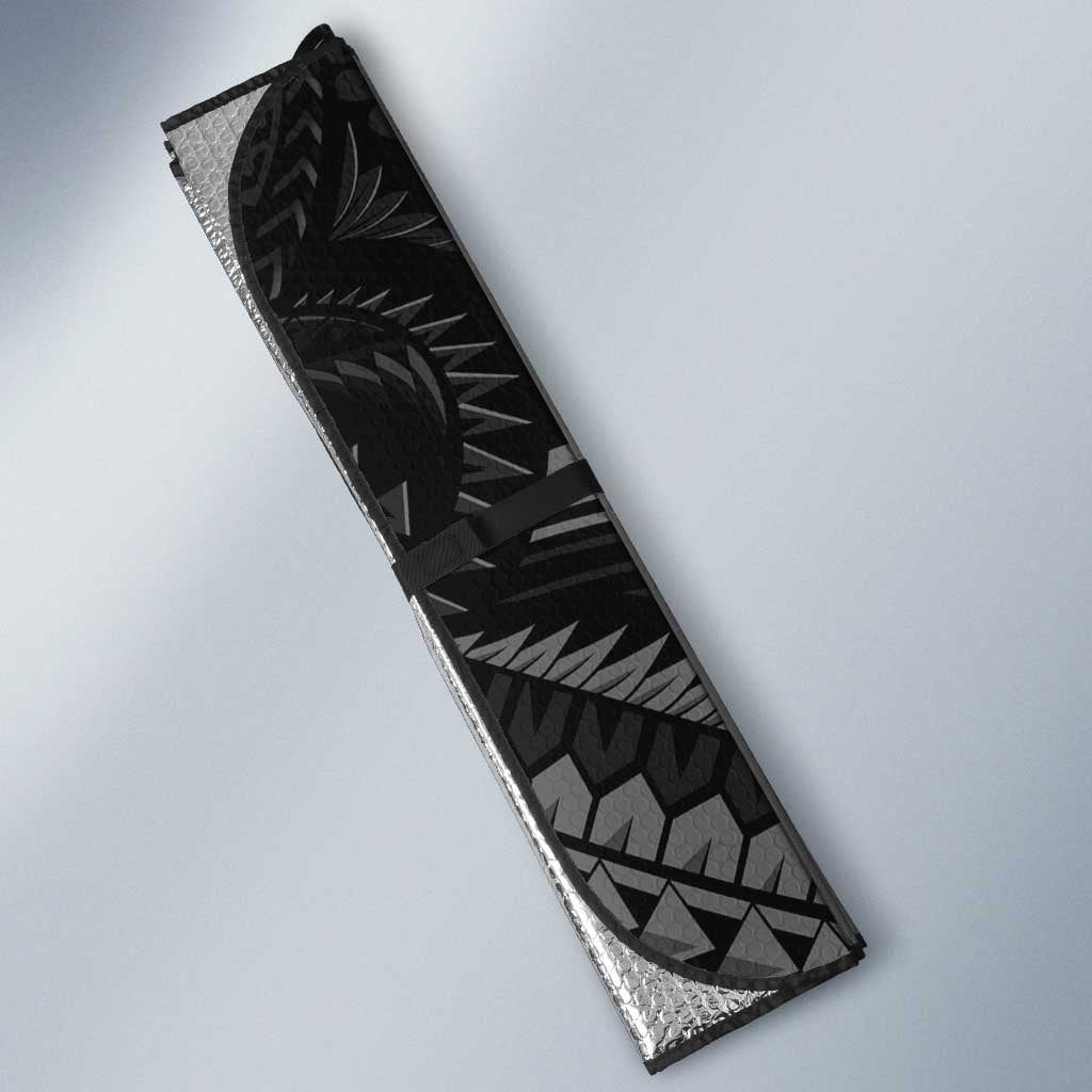 Hawaii November 28th Auto Sun Shade Kanaka Maoli Tribal Pattern - Polynesian Pride