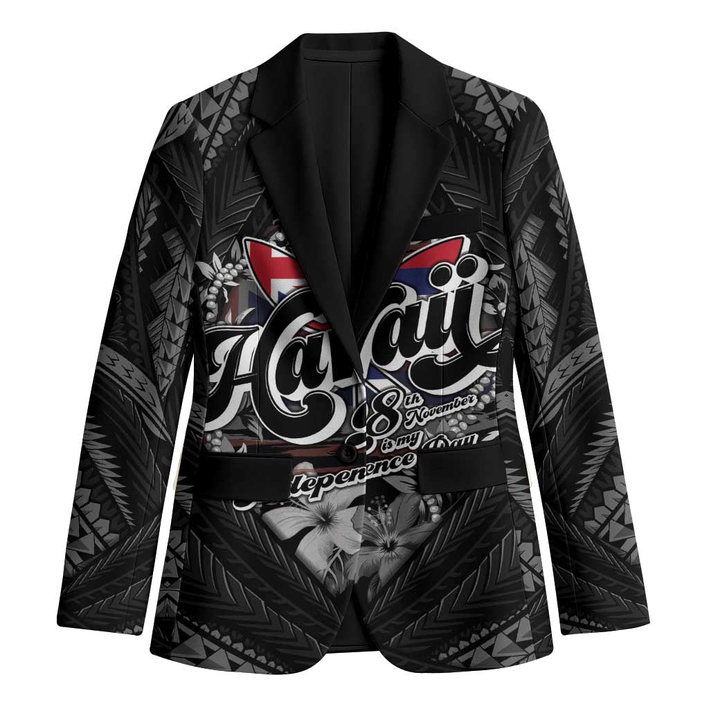 Hawaii November 28th Blazer Kanaka Maoli Tribal Pattern - Polynesian Pride