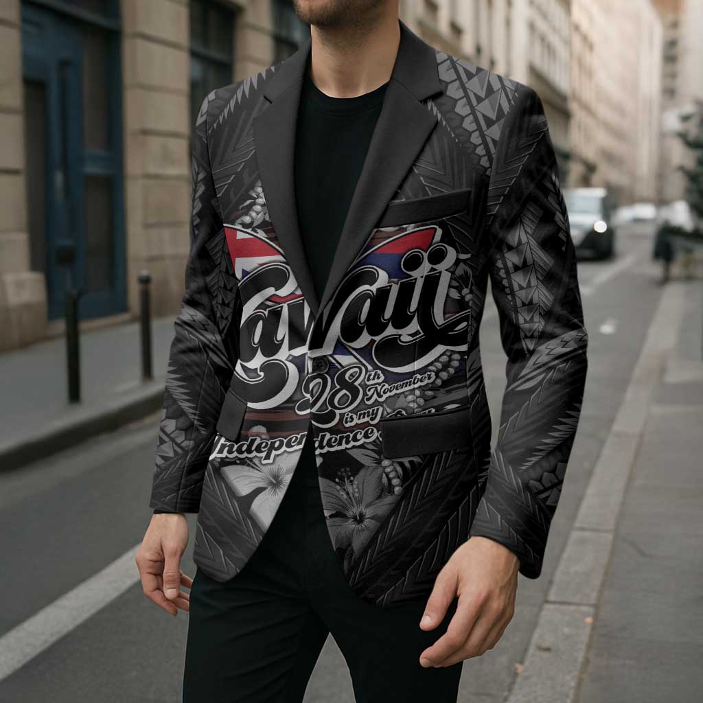 Hawaii November 28th Blazer Kanaka Maoli Tribal Pattern - Polynesian Pride