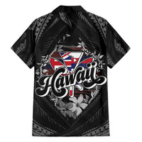 Hawaii November 28th Family Matching Puletasi and Hawaiian Shirt Kanaka Maoli Tribal Pattern - Polynesian Pride