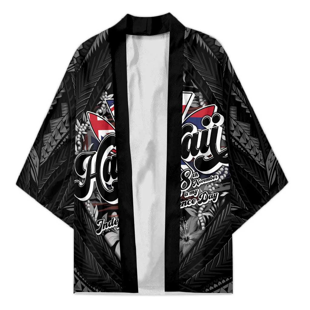 Hawaii November 28th Kimono Kanaka Maoli Tribal Pattern - Polynesian Pride