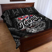 Hawaii November 28th Quilt Bed Set Kanaka Maoli Tribal Pattern - Polynesian Pride
