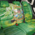 Hawaii Saint Patrick's Day Back Car Seat Cover Funny Surfing Leprechaun